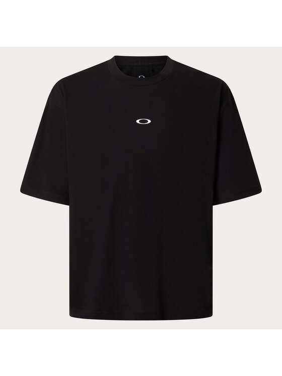 Oakley Oakley T-Shirt FOA407663 Czarny Regular Fit