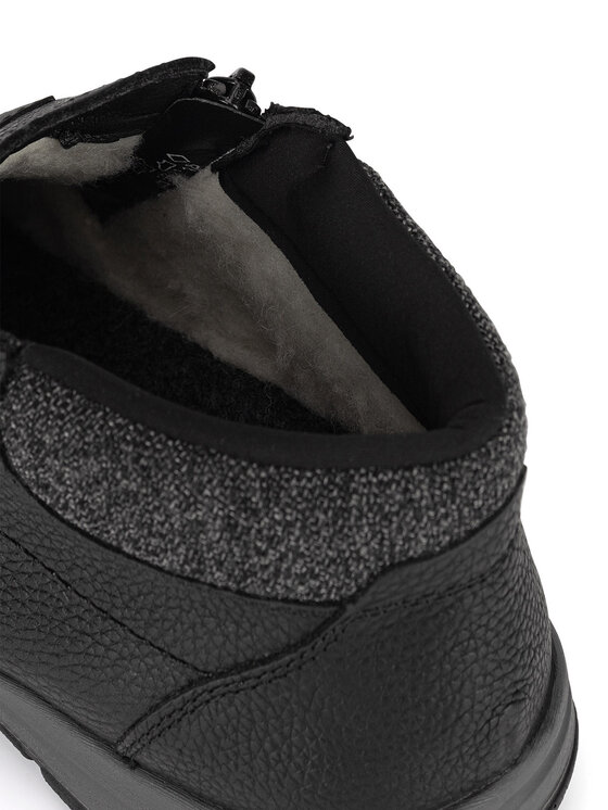 Rieker Rieker Schnürschuhe 03660-00 Schwarz