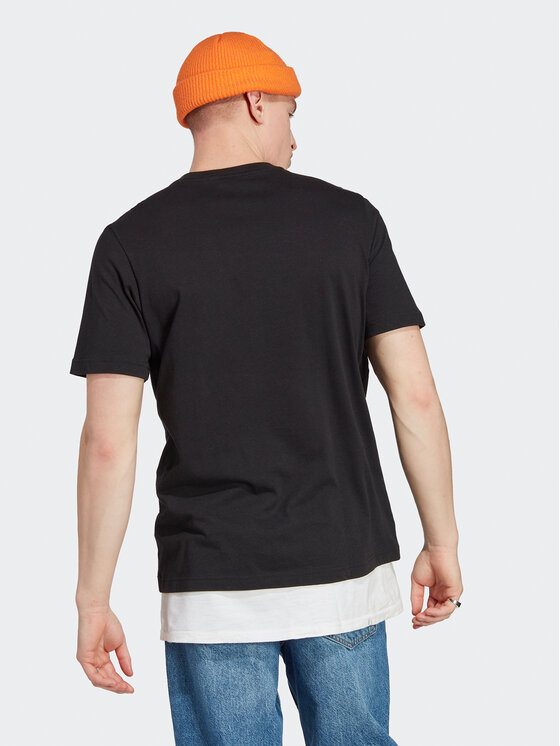 adidas adidas Majica Essentials+ Made With Hemp T-Shirt HR8623 Črna Regular Fit