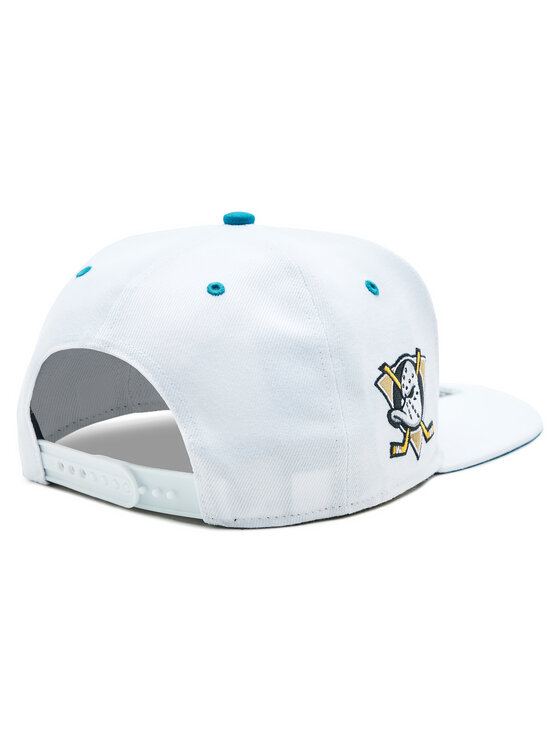 47 Brand 47 Brand Kepurė su snapeliu NHL Anaheim Ducks Crosstown Pop '47 CAPTAIN H-CRSPP25WBP-WH Balta