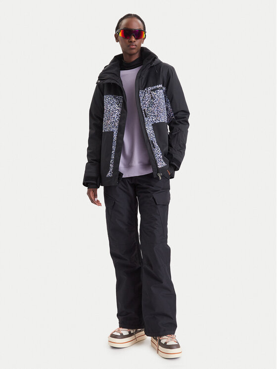Roxy Roxy Скиорско яке Brylee ERJTJ03530 Черен Regular Fit