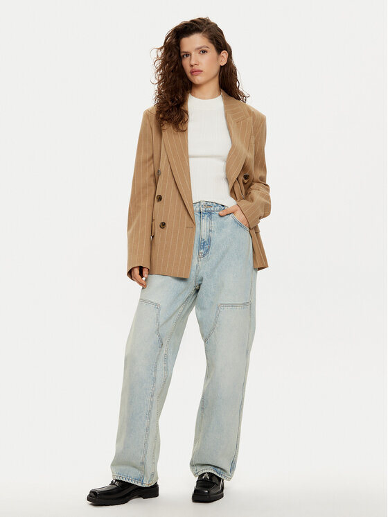 HUGO HUGO Jeansy Getara_2_B 50531711 Modrá Baggy Fit