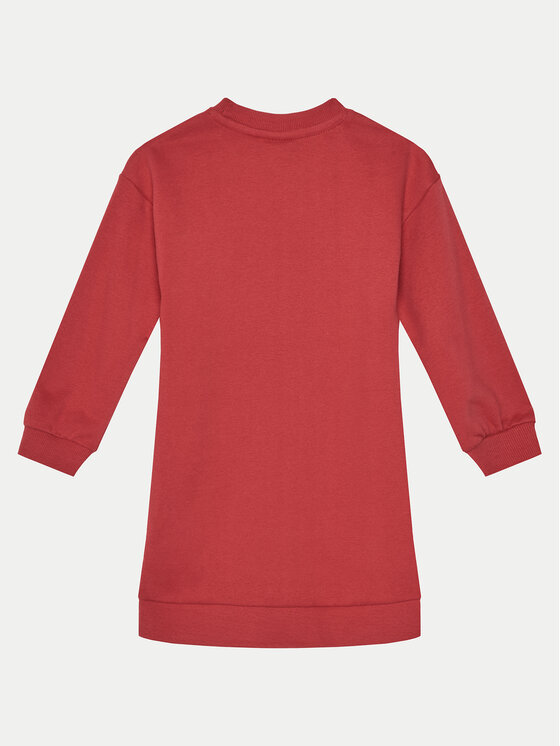 OVS OVS Sukienka codzienna 2144353 Czerwony Regular Fit
