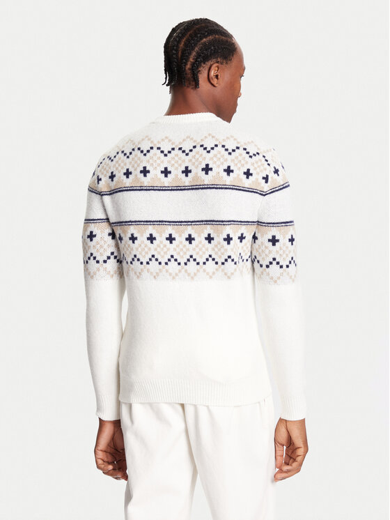 Guess Guess Pullover M5BR61 Z4142 Écru Regular Fit