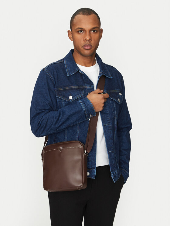 Guess Guess Мъжка чантичка HMFITC P5159 Кафяв