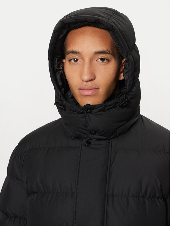 BOSS Boss Vatovaná bunda H-Donden5 50525237 Čierna Regular Fit