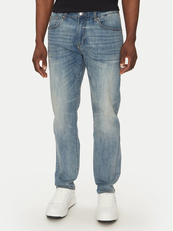Armani Exchange Džínsy XM000049 AF13331 MB001 Modrá Slim Fit