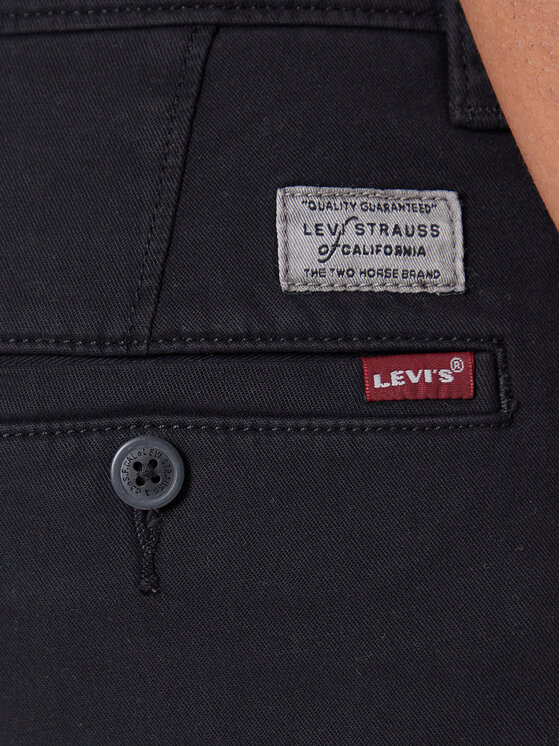 Levi's® Levi's® Chino nohavice Standard II 17196-0005 Čierna Tapered Fit