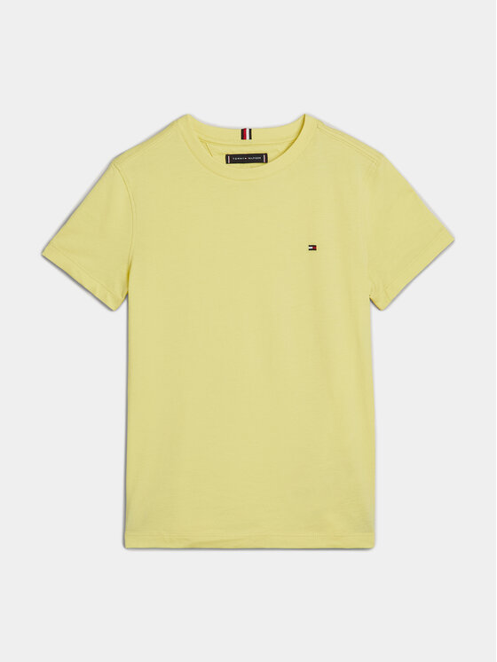 Tommy Hilfiger Tommy Hilfiger Тишърт Essential KB0KB06879 D Жълт Regular Fit