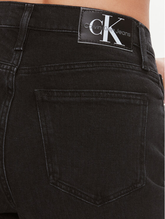 Calvin Klein Jeans Calvin Klein Jeans Jeansy J20J221659 Černá Mom Fit