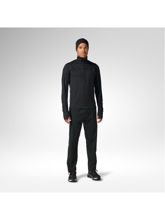 Rossignol Rossignol Bluza techniczna M Half Zip First Layer Czarny Slim Fit