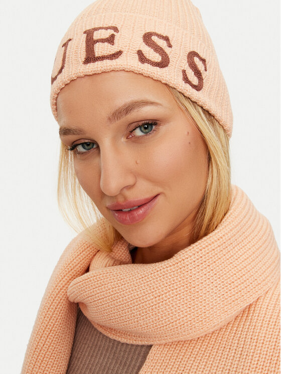Guess Guess Комплект шал и шапка GFBOXW P4402 Розов