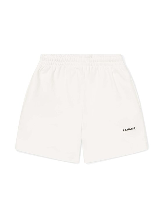 La Mania La Mania Športové kraťasy CHIARO Biela Classic Fit