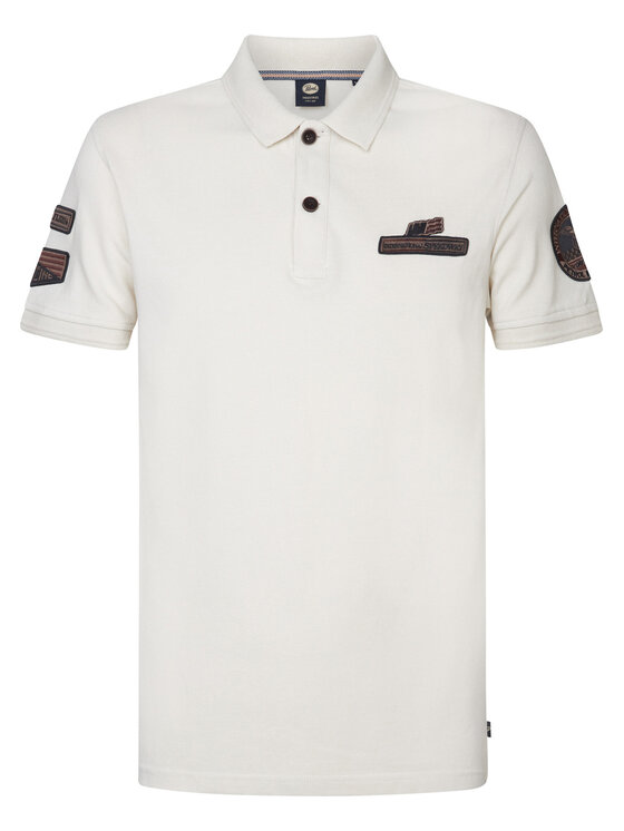 Petrol Industries Petrol Industries Polo särk M-1050-POL946 Ekrüüvärv Regular Fit