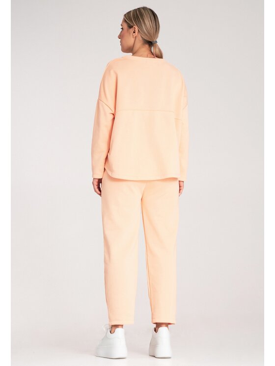 FIGL FIGL Tepláková súprava M1125 Oranžová Regular Fit