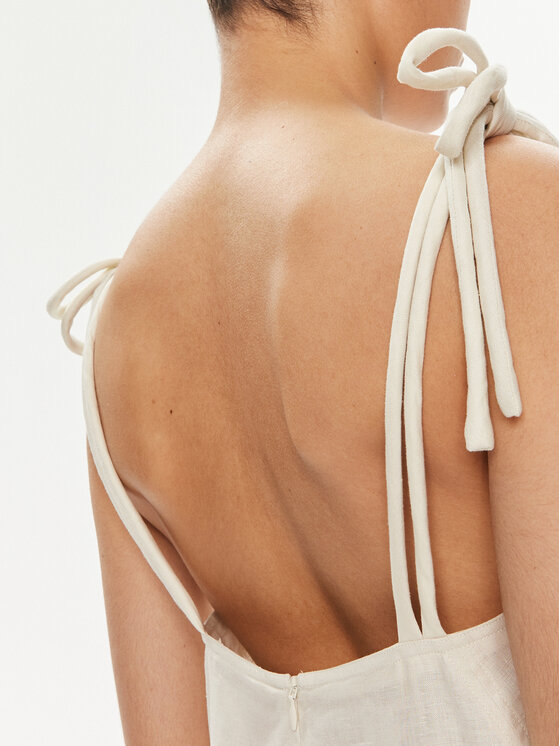 Max Mara Leisure Max Mara Leisure Φόρεμα καθημερινό Senna 2416221038 Εκρού Relaxed Fit