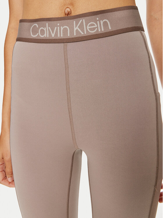 Calvin Klein Performance Calvin Klein Performance Leggings 00GWF4L608 Bež Slim Fit