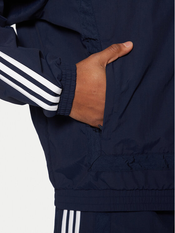 adidas adidas Átmeneti kabát Adibreak JD4271 Sötétkék Loose Fit