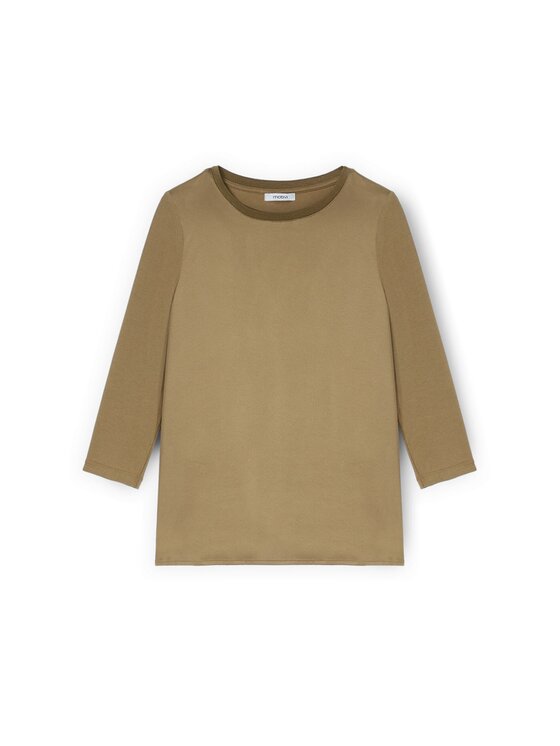 Motivi Motivi T-shirt G064W703440N035 Verde Regular Fit