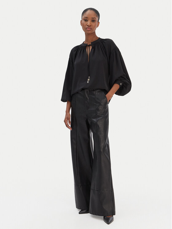 JOOP! JOOP! Blúzka Brigida 30100470 Čierna Regular Fit