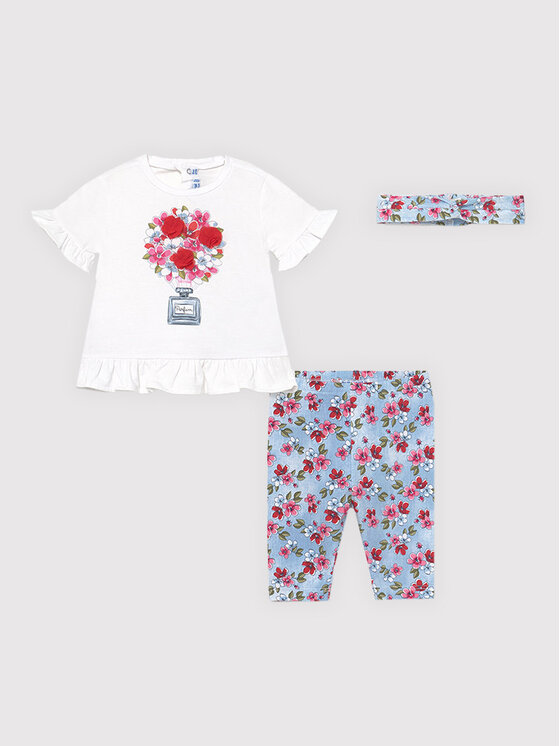 Completo maglietta e leggings 1713 Multicolore