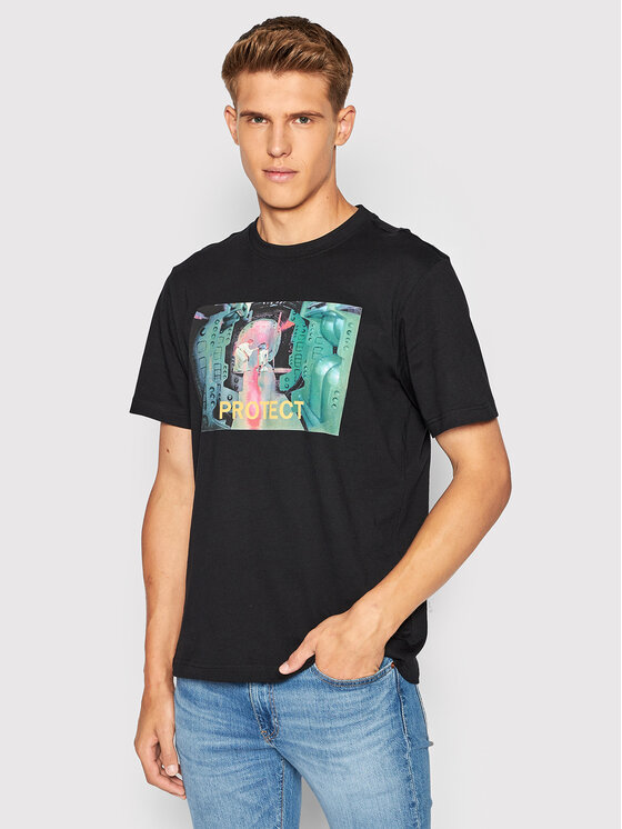 Element T-Shirt STAR WARS™ Protect C1SSP4 Czarny Regular Fit | Modivo.pl