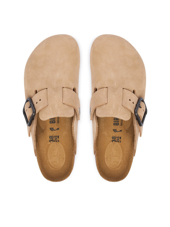Birkenstock Birkenstock Šlepetės Boston Wire Buckle 1031573 Šviesiai smėlinė