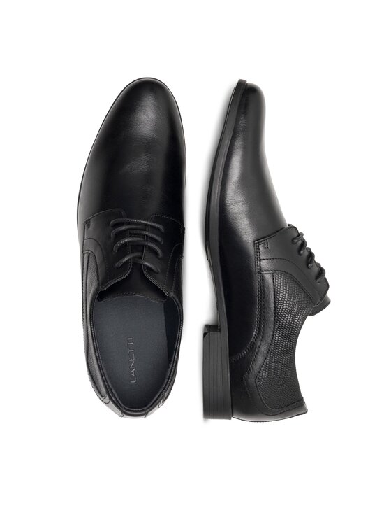 Lanetti Lanetti Halbschuhe MYL8417-2 Schwarz