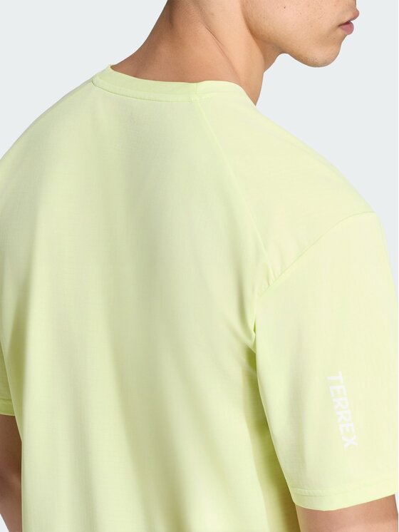 adidas adidas Koszulka techniczna 168317 Żółty Regular Fit