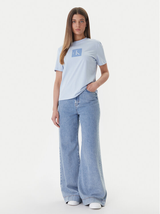 Calvin Klein Jeans Calvin Klein Jeans T-särk LV047F819G Sinine Classic Fit