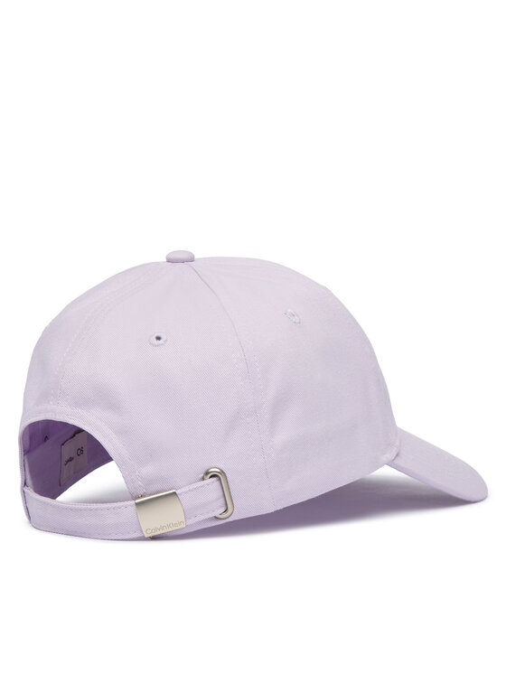 Calvin Klein Calvin Klein Czapka z daszkiem Iridecent LV04D5133G Fioletowy jasny