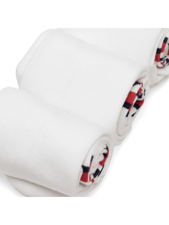 Reebok Reebok Набір з 3 пар низьких шкарпеток unisex R0369-SS24 (3-pack) Білий
