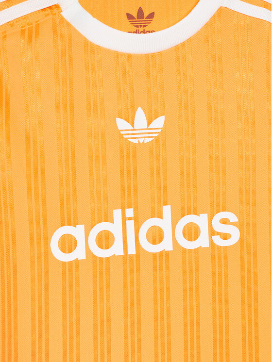 adidas adidas Komplet t-shirt i spodenki Football JC6589 Żółty Regular Fit