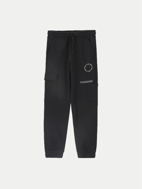 Coccodrillo Teplákové nohavice ZC4120201DBJ Čierna Slim Fit