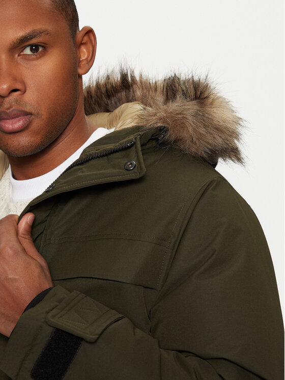 Jack & Jones Jack & Jones Parka Star 12256892 Zielony Regular Fit