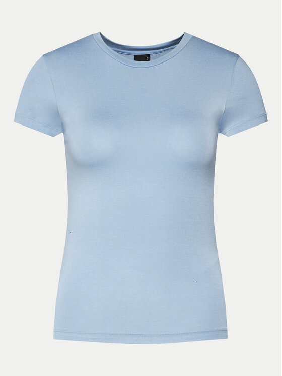 Gina Tricot Gina Tricot T-shirt 21287 Svijetloplava Slim Fit