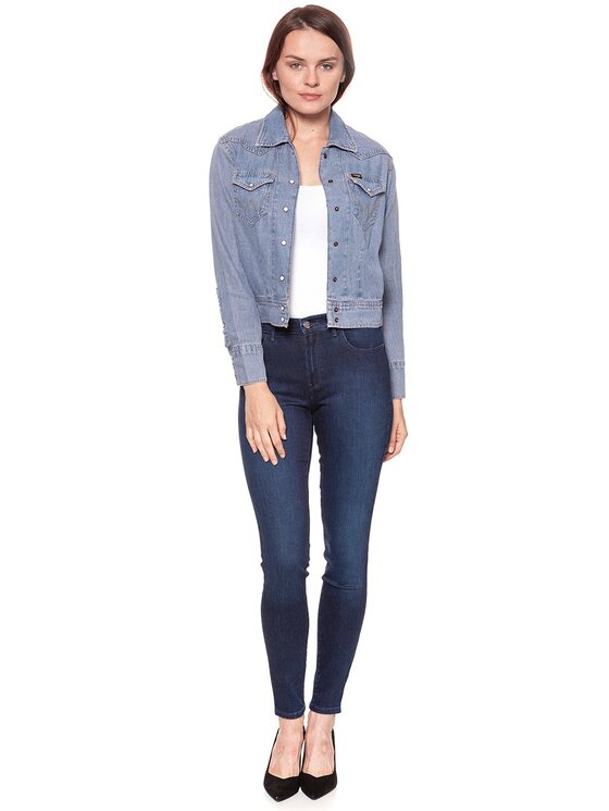 Wrangler Wrangler Giacca da donna SHACKET Blu Regular Fit