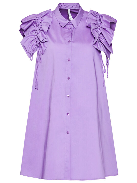 Imperial Imperial Rochie tip cămașă AA5TBBE Violet Regular Fit