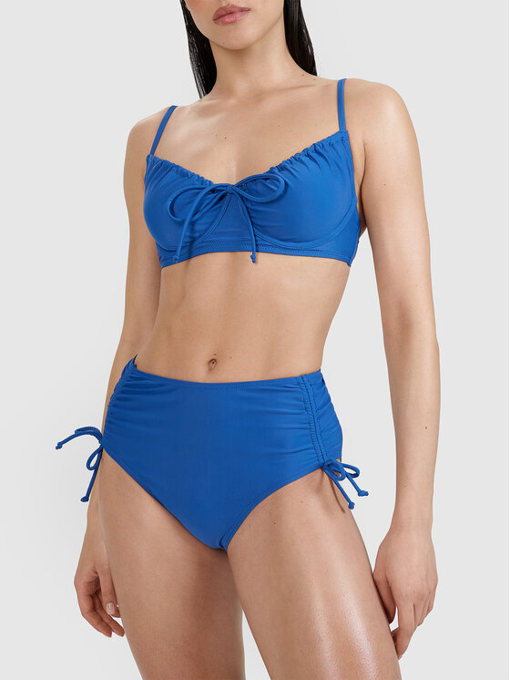 4F 4F Dół od bikini FOB SUMMER Niebieski
