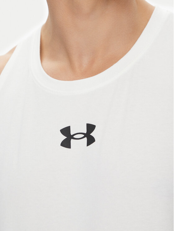 Under Armour Under Armour Trikó Zone 1361901 Fehér Loose Fit