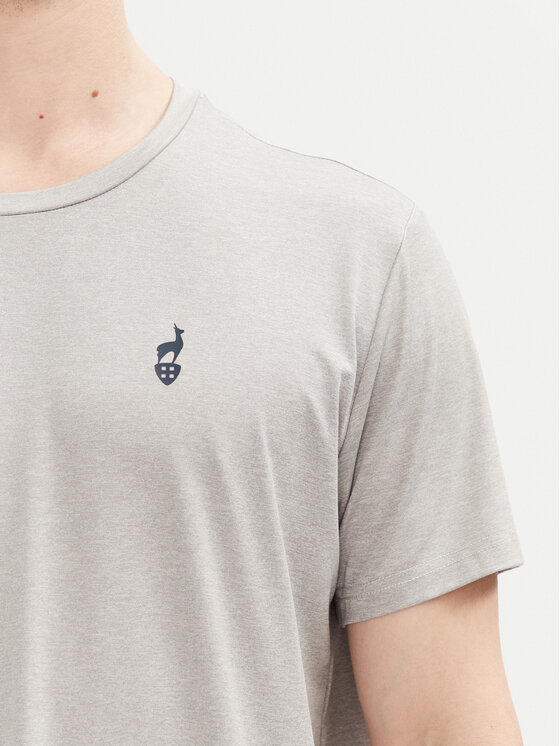 Aulp Aulp T-Shirt Tommy Szary Regular Fit