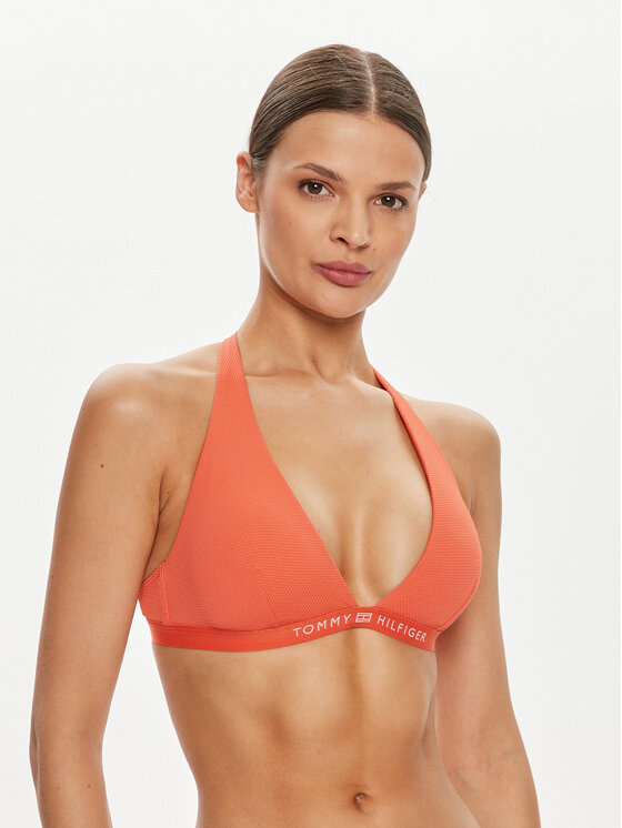 Tommy Hilfiger Bikini augšdaļa UW0UW05257 Sarkans