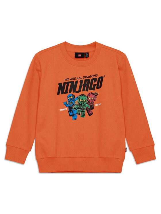 LEGO LEGO Bluză Ninjago 11010944 Portocaliu Regular Fit