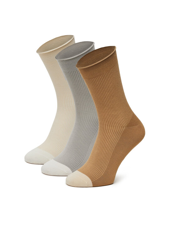 Nine West Nine West Dlouhé ponožky BR_NW_01_Z_SS25 (3 PACK) Barevná