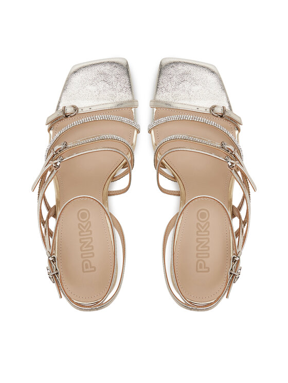 PINKO PINKO Sandály Lisa 01 SD0301 P081 Zlatá