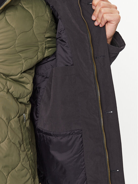 Wrangler Wrangler Parka 112341094 Μαύρο Relaxed Fit
