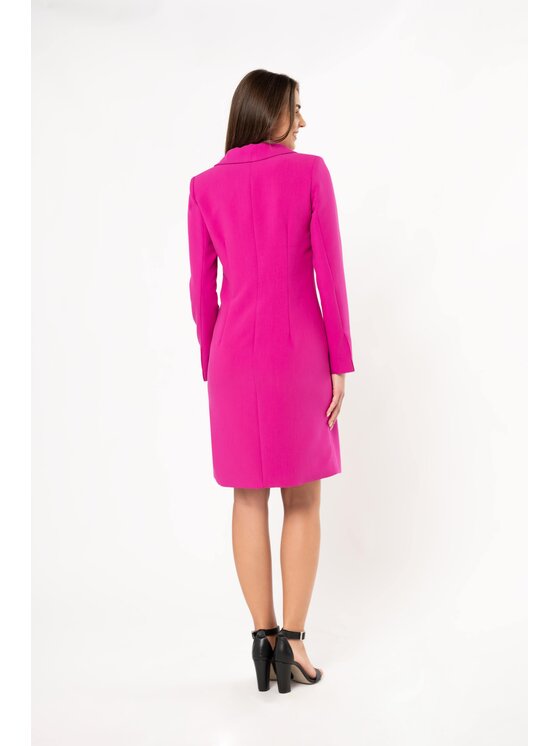QUIOSQUE QUIOSQUE Sukienka codzienna JACK DRESS Różowy Regular Fit