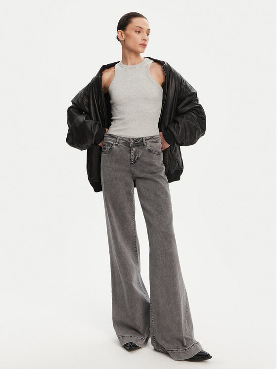 Serge Pariente Serge Pariente Bőrkabát Oversize Girl Fekete Oversize