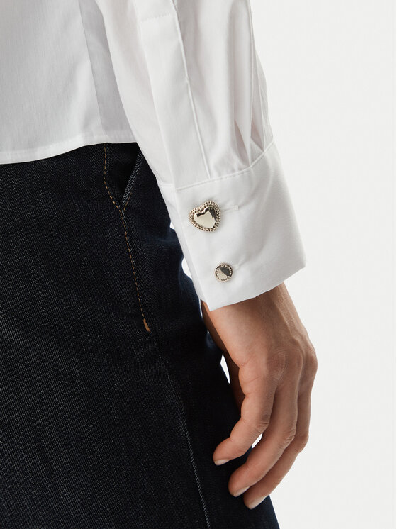 Morgan Morgan Krekls 261-COEUR Balts Regular Fit