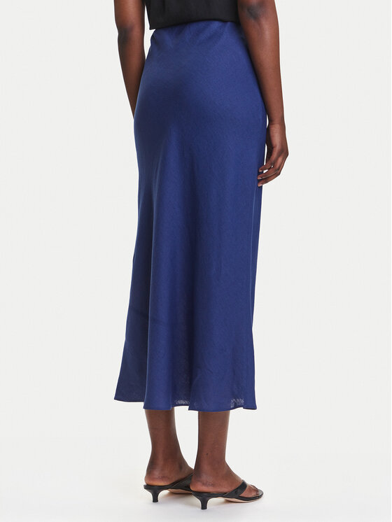 Marella Marella Gonna midi Desio 2515101032 Blu Regular Fit